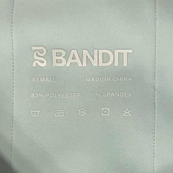 Bandit Stamina High Waist 5" Compression Shorts - Size XS - Minty Blue - NWOT - Picture 2 of 3